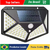 Luminária com sensor e carregamento solar