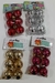 Bolas navideñas x6