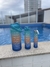 Kit Garrafas Azul