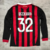 Imagem do Camisa Milan Titular Manga Longa Retro 2009/10