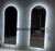 Espejo medio punto con led - comprar online