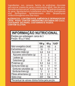Bolo Inglês de Cenoura com Gotas de Chocolate - comprar online