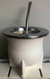 Imagen de MATE NATIVO( PVC ) con VIROLA DE ACERO INOX.
