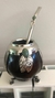 MATE 40 + bombilla con PIEDRA ALPACA / calabaza horneada - comprar online