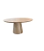 Mesa de Jantar Redonda Cone Cannes de 150cm - Design de Alto Padrão em Madeira Freijó - comprar online