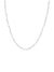 Choker Elo Coração no Ródio - comprar online