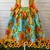 Saia Junina Floral com Suspensório e Tiara Adulto - comprar online