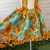 Imagem do Saia Junina Floral com Suspensório e Tiara Adulto