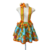 Saia Junina Floral com Suspensório e Tiara Adulto - comprar online