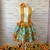 Saia Junina Floral com Suspensório e Tiara Adulto - Magias de Mulher