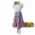 Saia Longa Junina Infantil em Chita Floral com Tiara - comprar online
