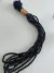 COLAR PRETO COM DETALHE EM MADEIRA - comprar online