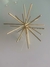 ESCULTURA OURIÇO EM METAL DOURADO - comprar online