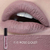Focallure Batom líquido impermeável, Batom Red Velvet Lip Tint, Batom Nude Mat