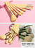 Conjunto completo de pincéis de maquiagem na internet