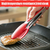 Pinça antiaderente de silicone para grelhar churrasco, cozinha, pinça para ser