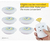 3W Regulável COB Sob Luz Do Armário LED Luz Da Noite Luz Do Armário Botão St na internet