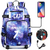 Bolsa com carregamento USB Football Star Backpack para crianças, CR7 Schoolbag, Travel No - loja online
