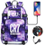 Bolsa com carregamento USB Football Star Backpack para crianças, CR7 Schoolbag, Travel No - comprar online
