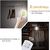 3W Regulável COB Sob Luz Do Armário LED Luz Da Noite Luz Do Armário Botão St