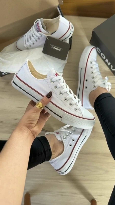 All Star lona branca - comprar online