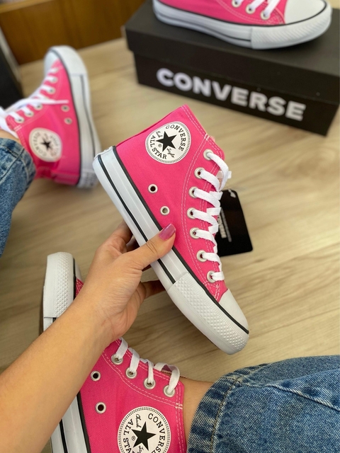 Bota All Star Lona Pink - comprar online