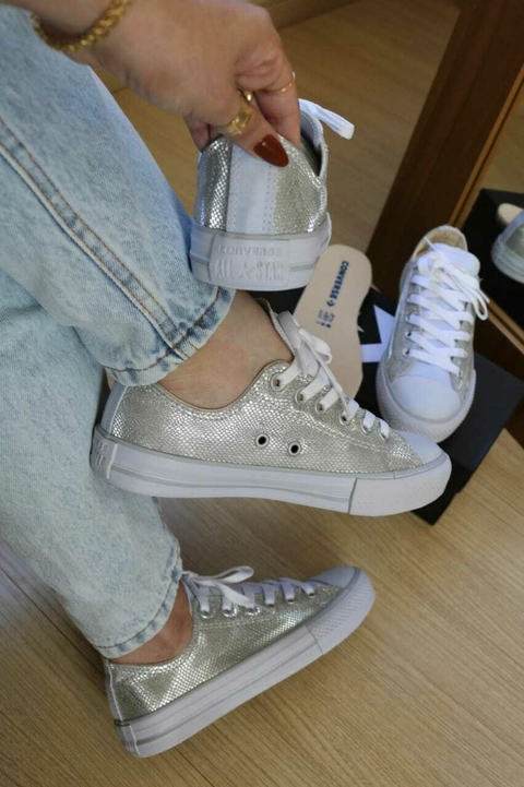 All star Shine prata