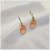 Brinco Gota com Pedra Zircônia - comprar online