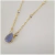 Colar Gota Com Zircônia