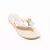 Chinelo feminino Beira Rio Metal Glamour - comprar online