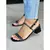 Sandália Salto Quadrado PodLinda - comprar online