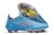 Chuteira de Campo Adidas X Speedflow Azul Sem Cadarço