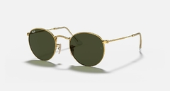 Round Metal Classic 3447 001 Dorado/verde Standard (50-21)