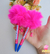 CANETA POMPOM PERSONALIZADA COM NOME