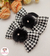 PARZINHO PIED POULE COM POMPOM na internet