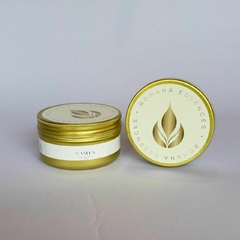 Vela Canela 90g - Cor Dourado