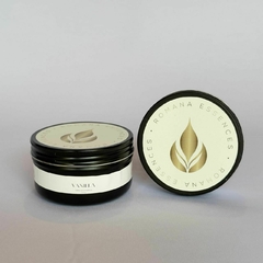 Vela Vanilla 90g - Cor Preta