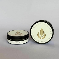 Vela Bambu 50g - Cor Preta