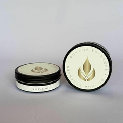 Vela Cereja e Avelã 50g - Cor Preta