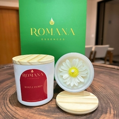 Vela Margarida copo 170g Romã e Flores