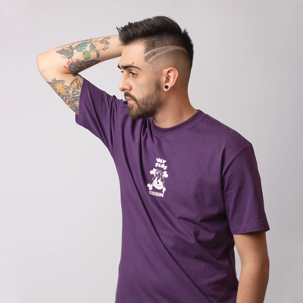 Camiseta Blackcat 30s Roxa