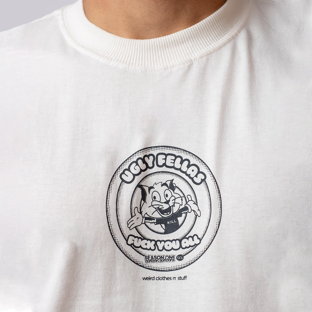 Camiseta Tunes 50s Offwhite