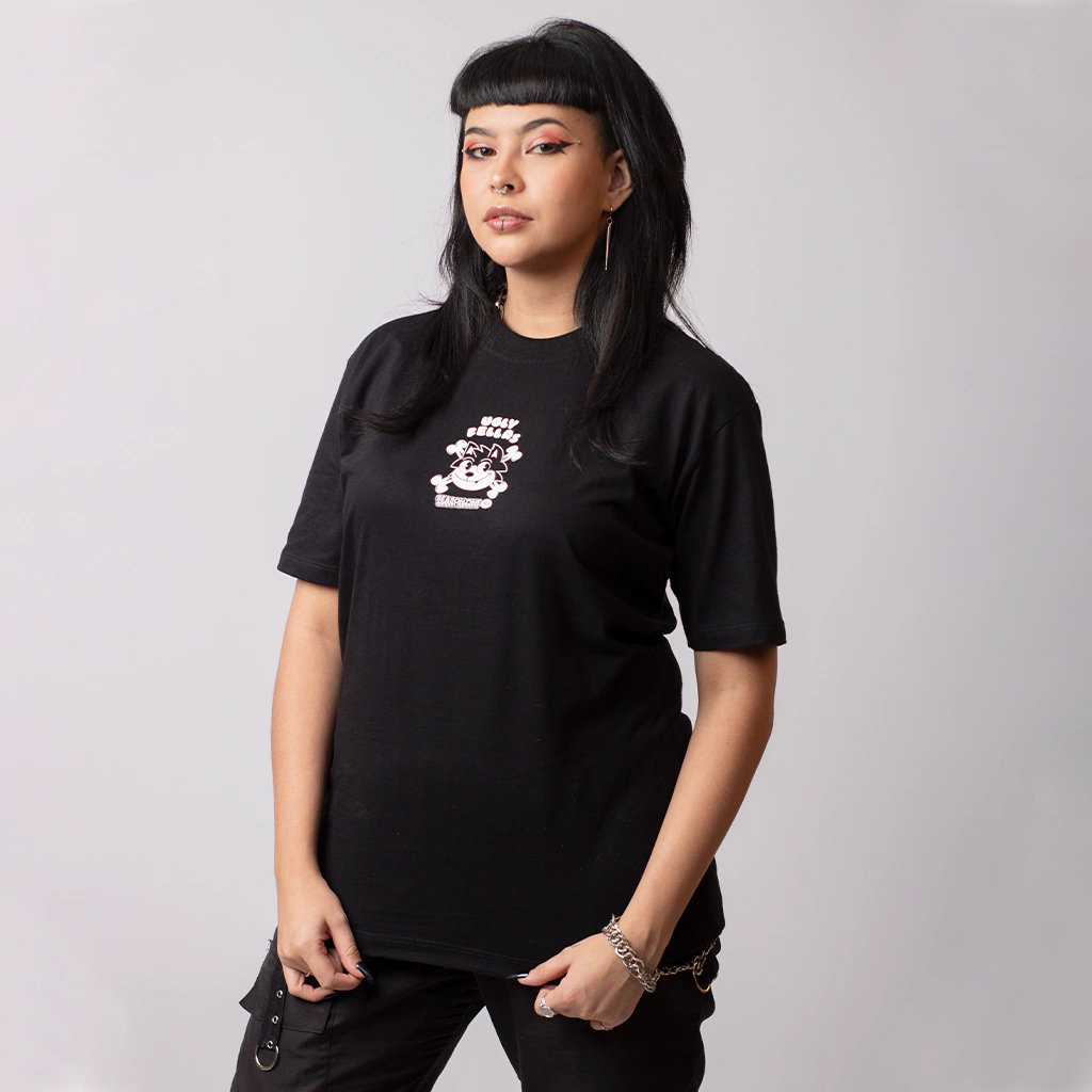 Camiseta BlackCat 30s Preta