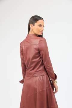 Jaqueta Basic - Lu Giannini Moda Couro