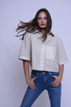 Camisa Oversized Perfuros - Pelica - comprar online