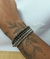 Pulseira Dots Níquel&Grafite - Cacau Store