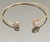 Bracelete Coração Pedra Zircônia