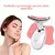 Massageador Facial Led Aparelho Tratamento Com Luz (Cor Sortida)