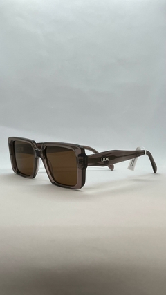 Óculos De Sol Lion Polarizado - Lazarte Marrom Claro - 00056128990 - comprar online