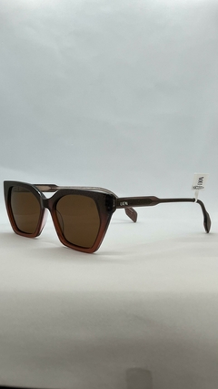 Óculos de Sol Lion Polarizado - Loza Marrom Brilhante - 00057128990 - comprar online